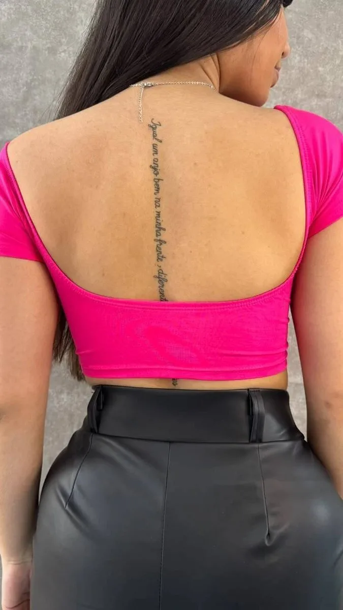 Cropped Suplex Costa Nua Rosa Pink - foto 2