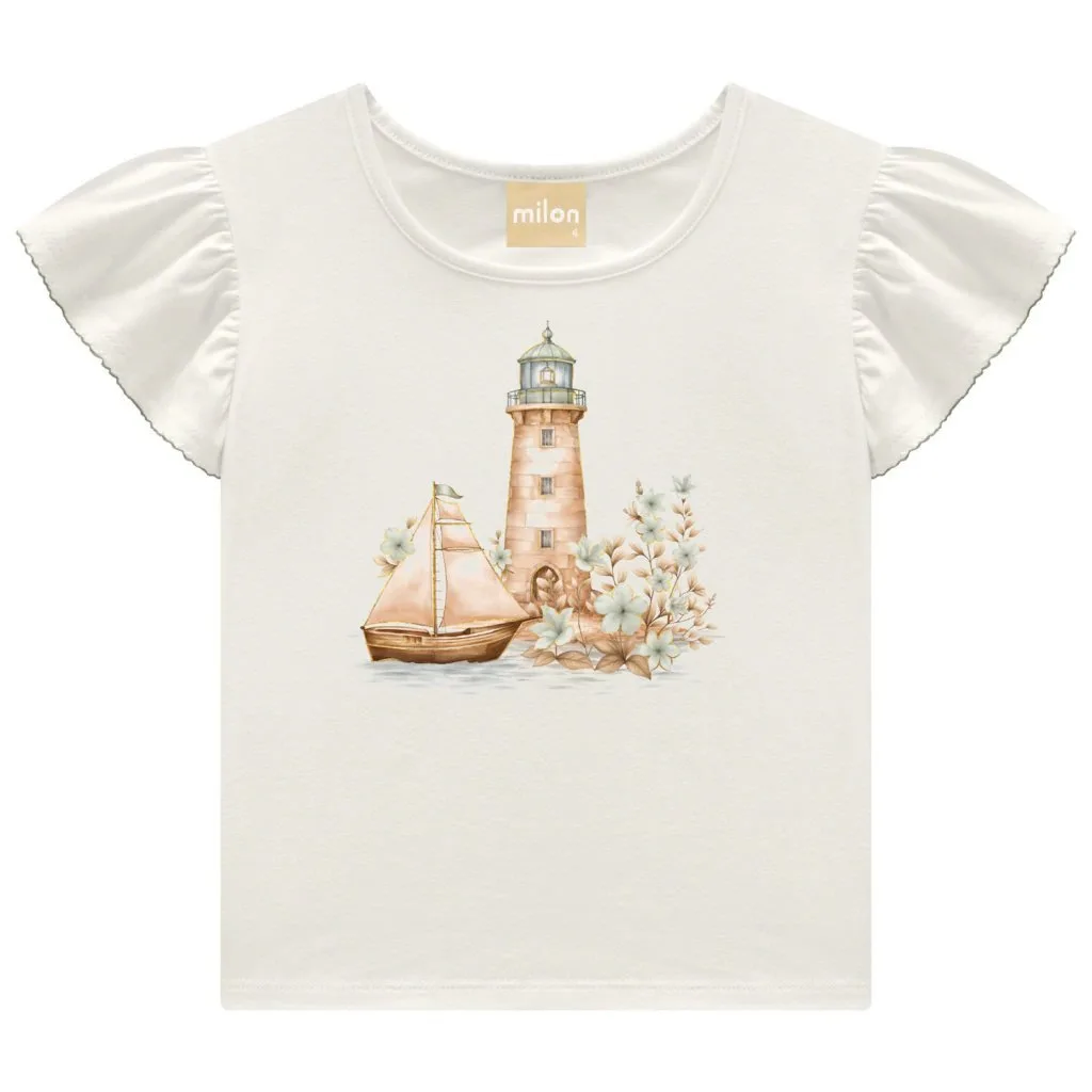 Conjunto Infantil Menina Estampa Milon - foto 3
