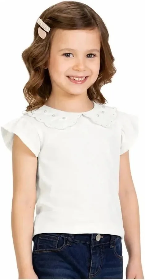 Blusa Milon Infantil Menina Básico Pérola - foto 2