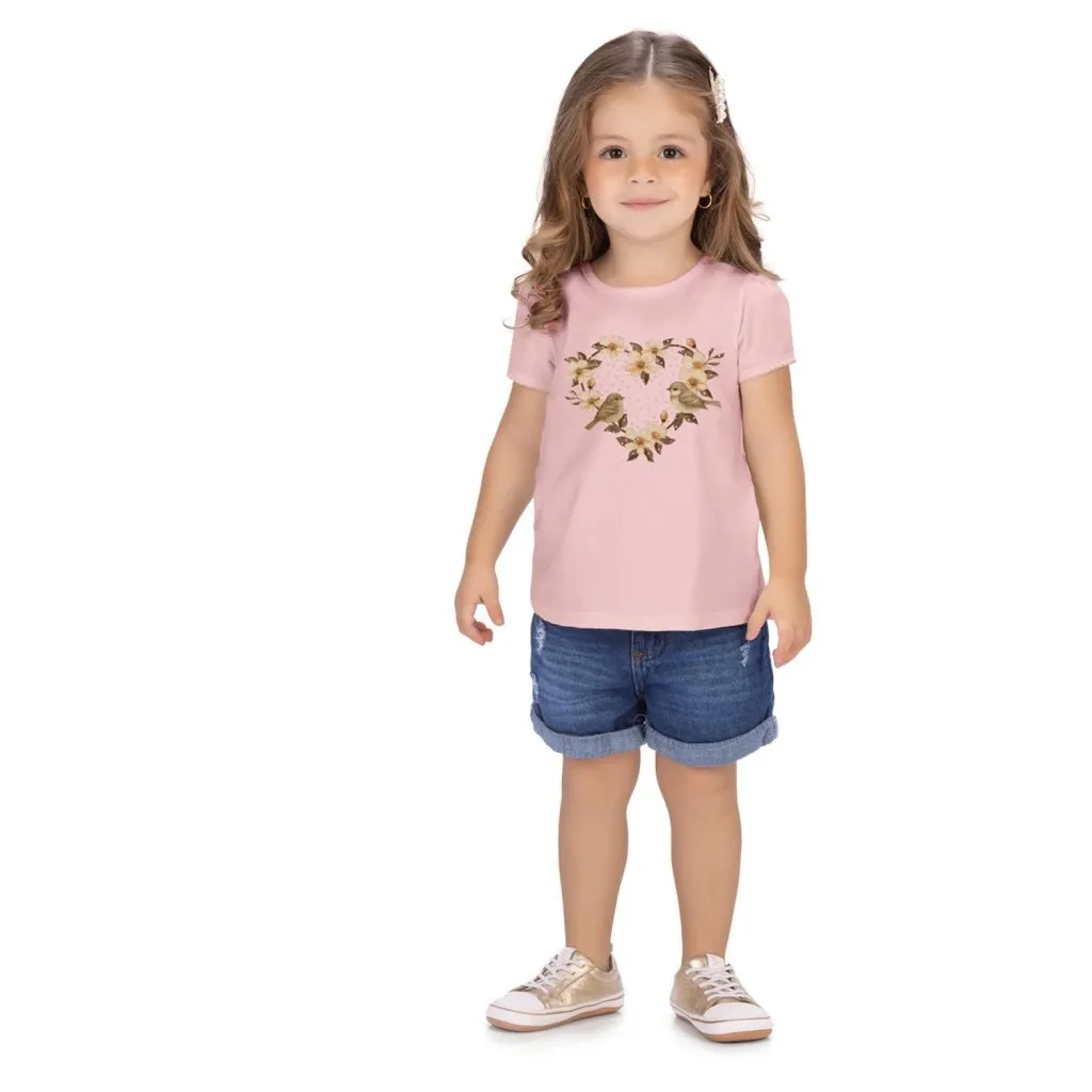 Blusa Infantil Menina com Strass Milon - foto 2