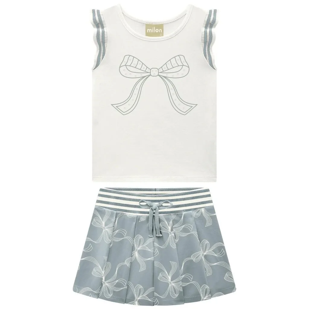 Conjunto Infantil Menina Laços Milon - foto 2