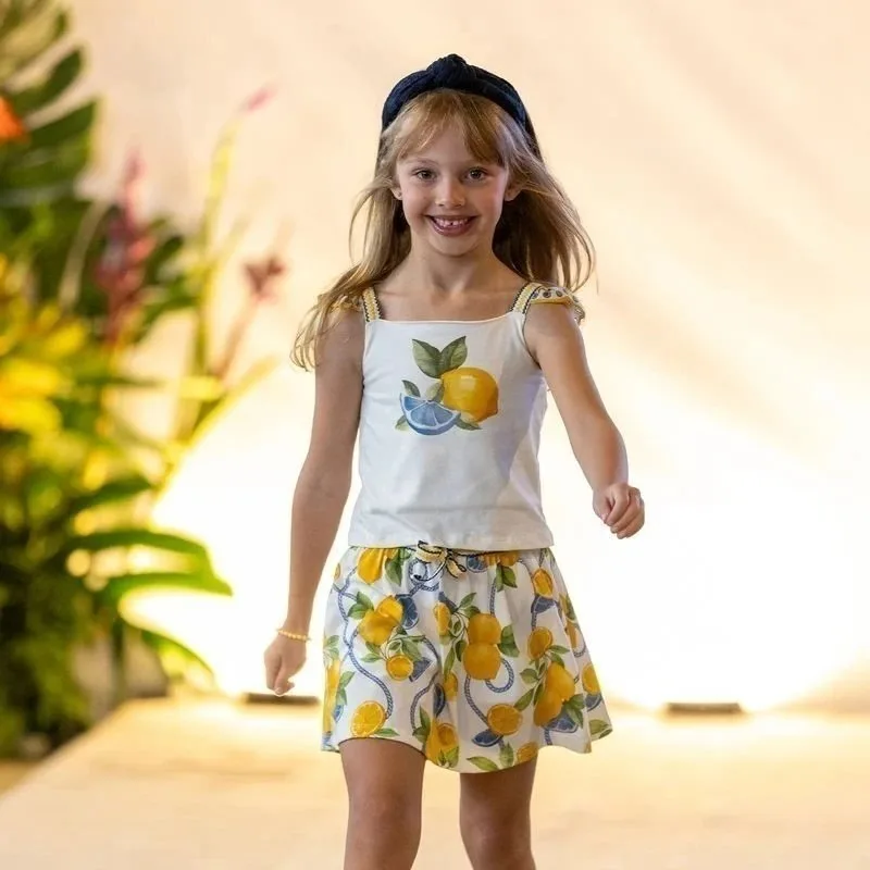 Conjunto Infantil Menina Limões Nanai - foto 1