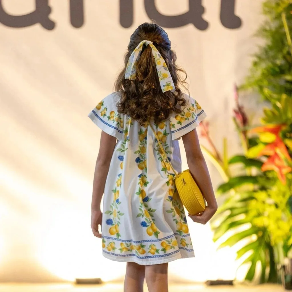 Vestido Infantil Menina Limões Nanai - foto 4