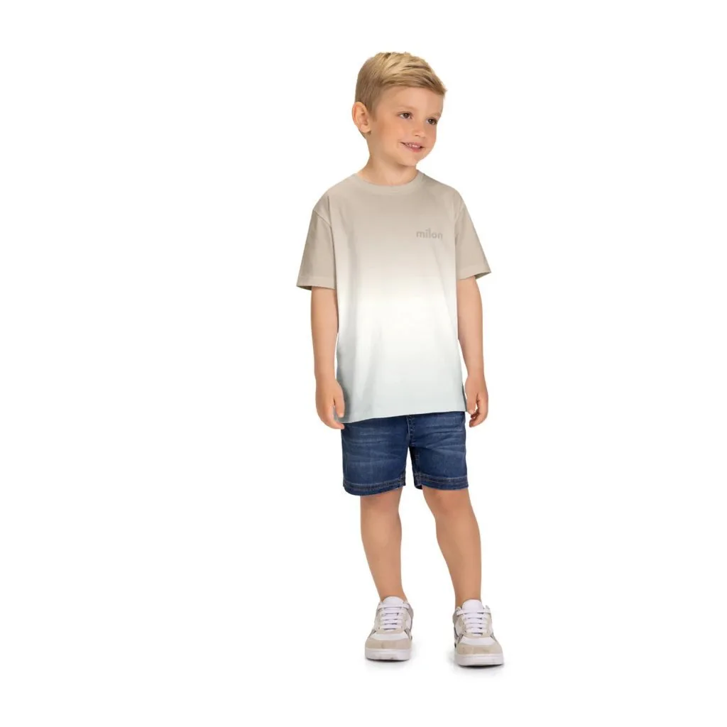 Camiseta Milon Menino Tricolor - foto 1