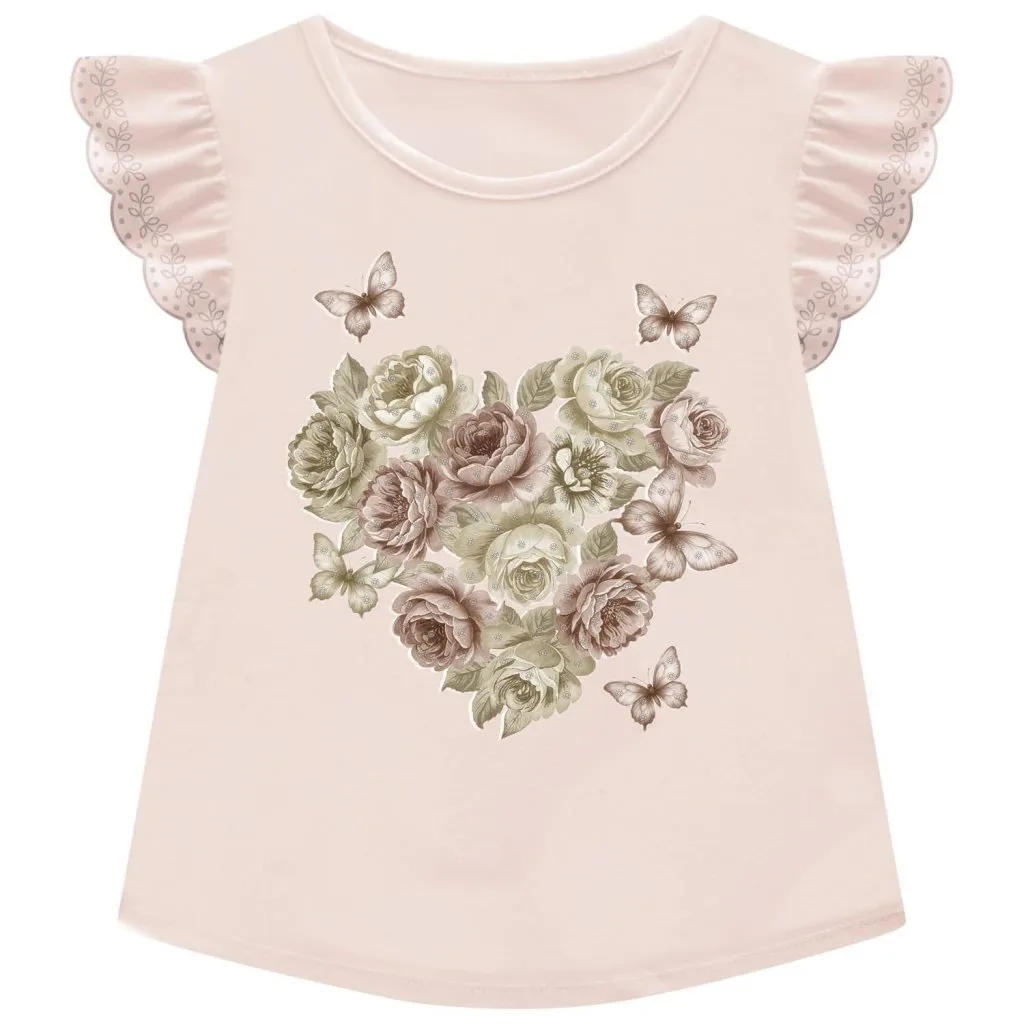 Conjunto Infantil Menina Flores Milon - foto 3