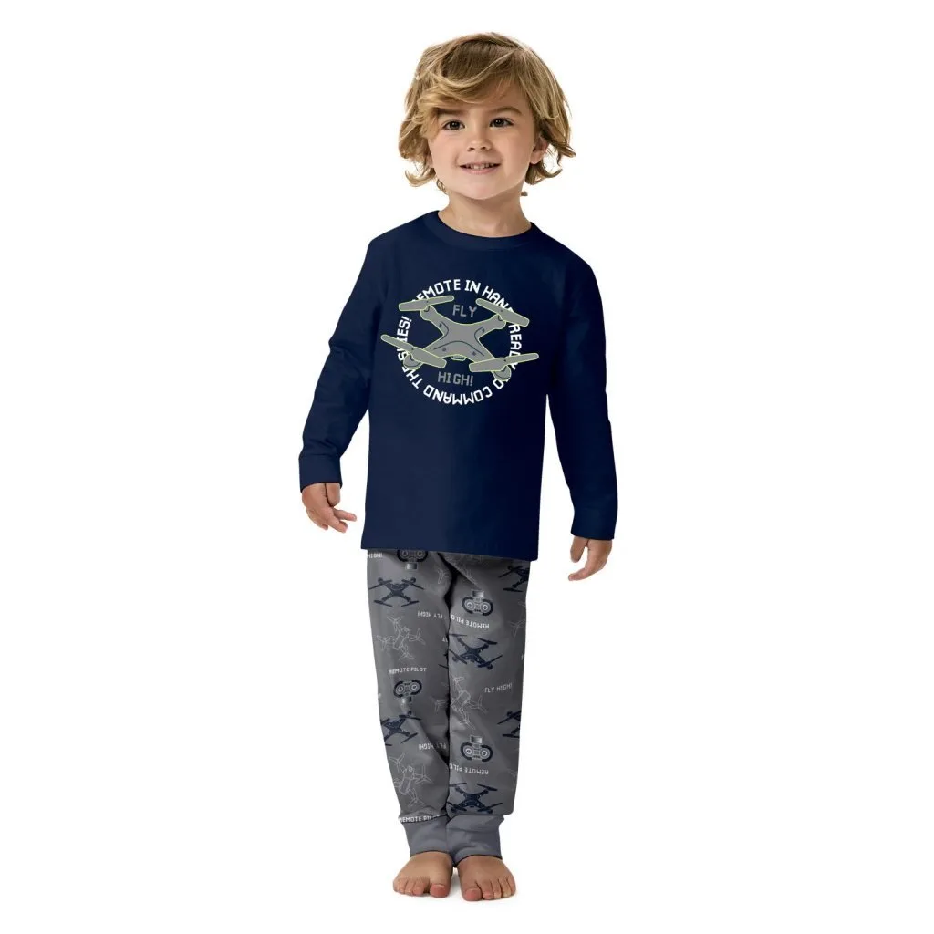 Pijama Infantil Menino em Algodão Kyly - foto 1