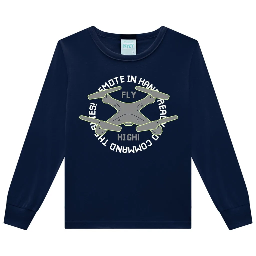 Pijama Infantil Menino em Algodão Kyly - foto 3