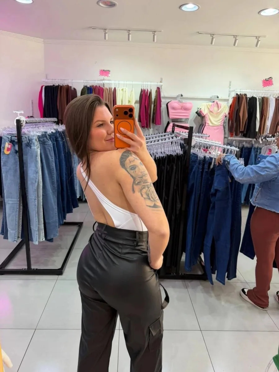 Body Poliamida Trio Style Branco - foto 4
