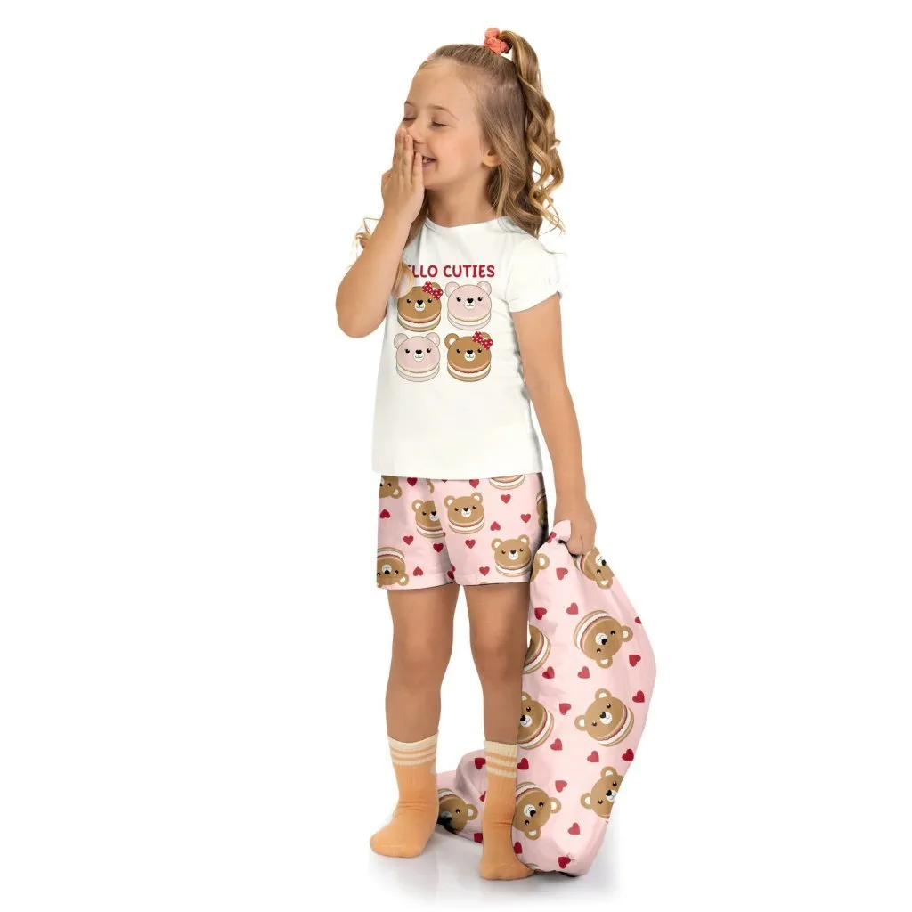 Pijama Infantil Menina Ursinhos Kyly - foto 1
