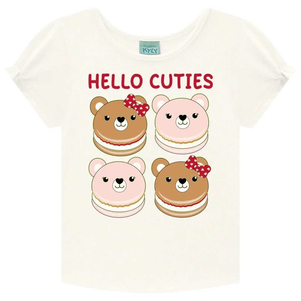Pijama Infantil Menina Ursinhos Kyly - foto 3