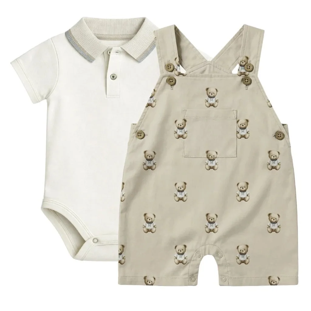 Conjunto Bebê Menino Ursinhos Milon - foto 2