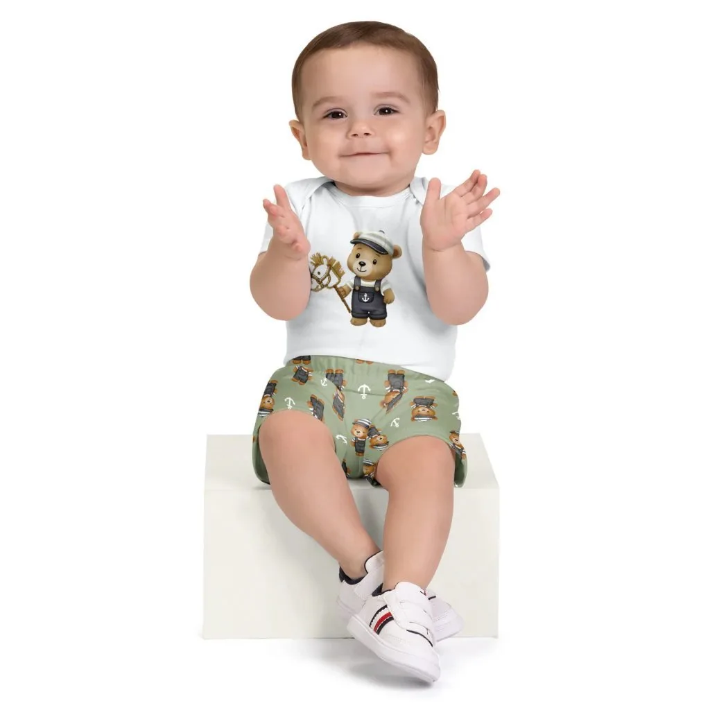 Conjunto Bebê Menino Bordado Kyly - foto 1