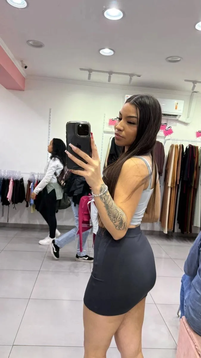 Cropped Honey Poliamida Cinza - foto 2