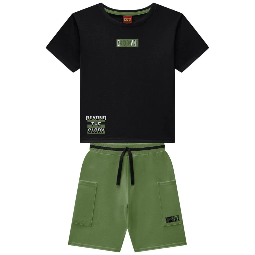 Conjunto Infantil Menino Lettering Kyly - foto 2