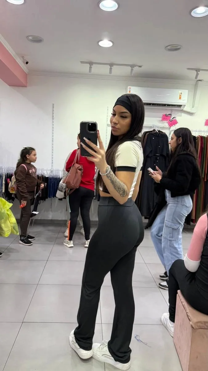 Conjunto Suplex Cropped e Calça + Faixa Preto - foto 2