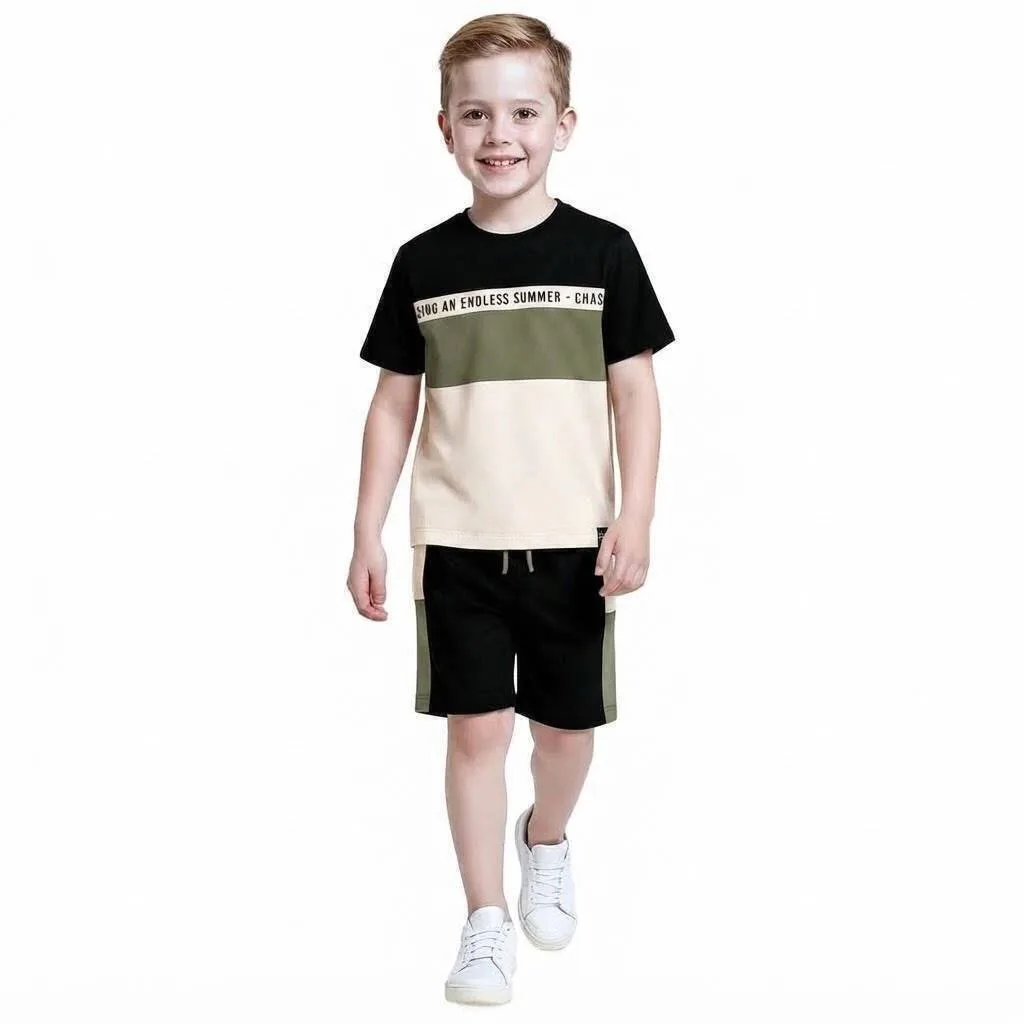 Conjunto Infantil Menino em Algodão Kyly - foto 1