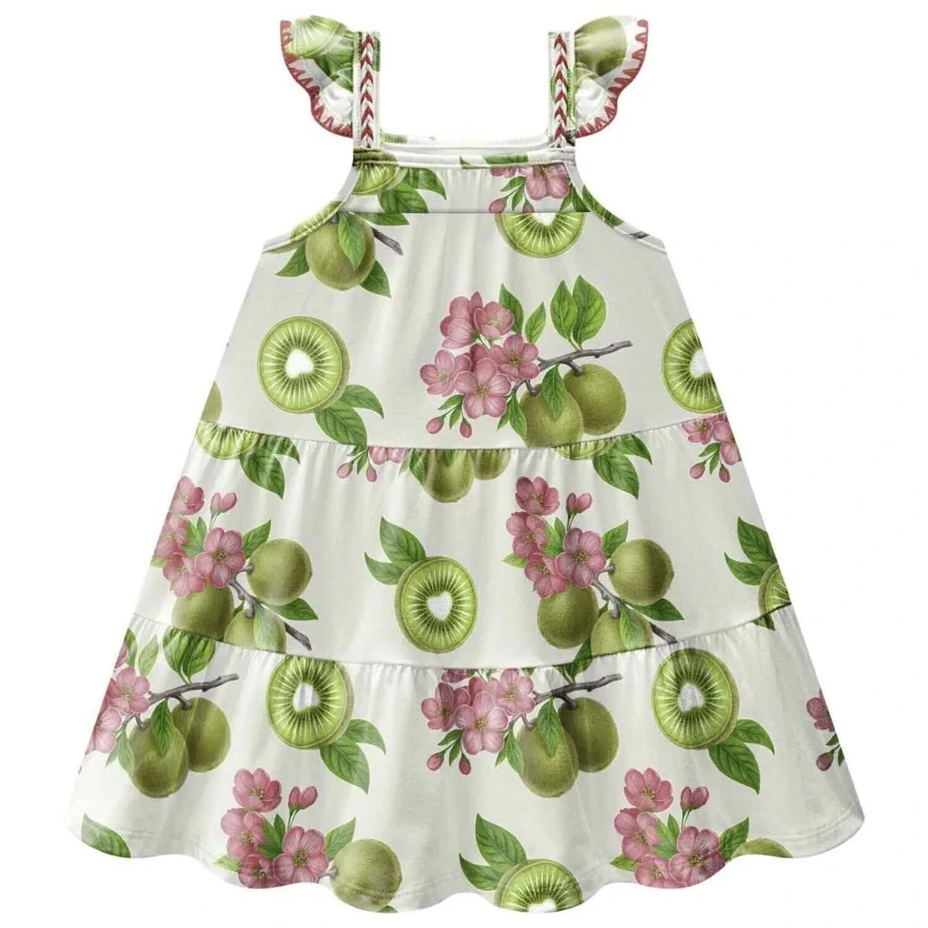 Vestido Infantil Menina em Algodão Kiwi Kyly - foto 2
