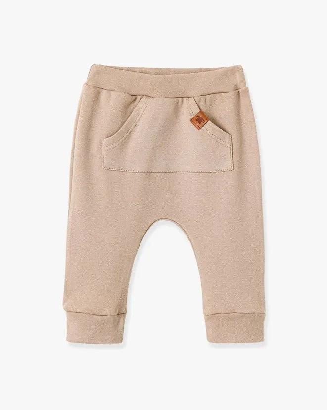 Calça Saruel com Bolso Pingo Lelê - Amendoa - foto 1
