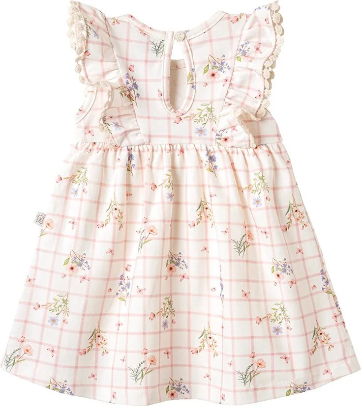 Body Vestido Pingo Lelê Xadrez Floral - foto 2