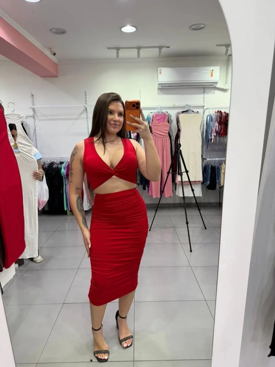 Conjunto Suplex Premium Vermelho - foto 1