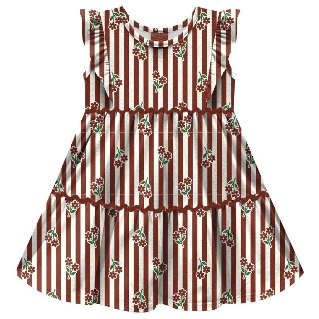Vestido Kyly Infantil Menina Listras - foto 2