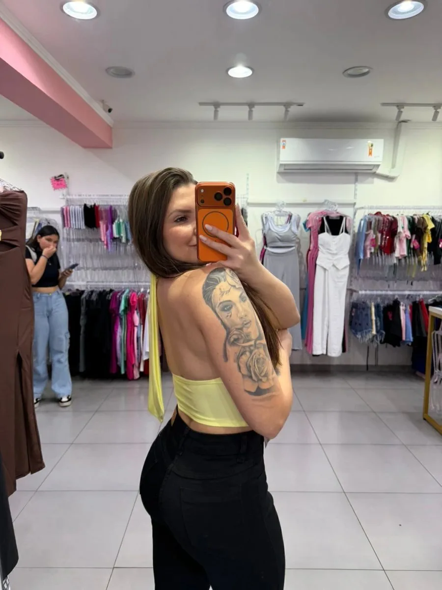 Cropped Luna Amarelo - foto 2