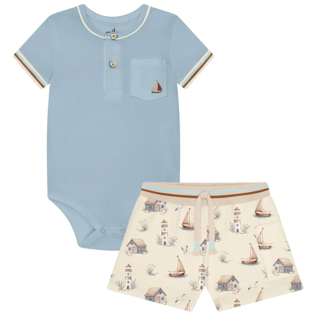 Conjunto Bebê Menino Estampa Milon - foto 2