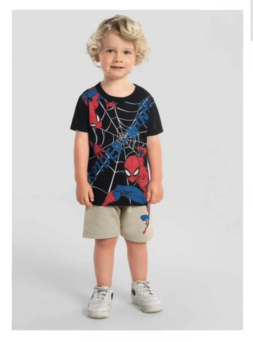 Camiseta Infantil Menino em Meia Malha Brandili - foto 1