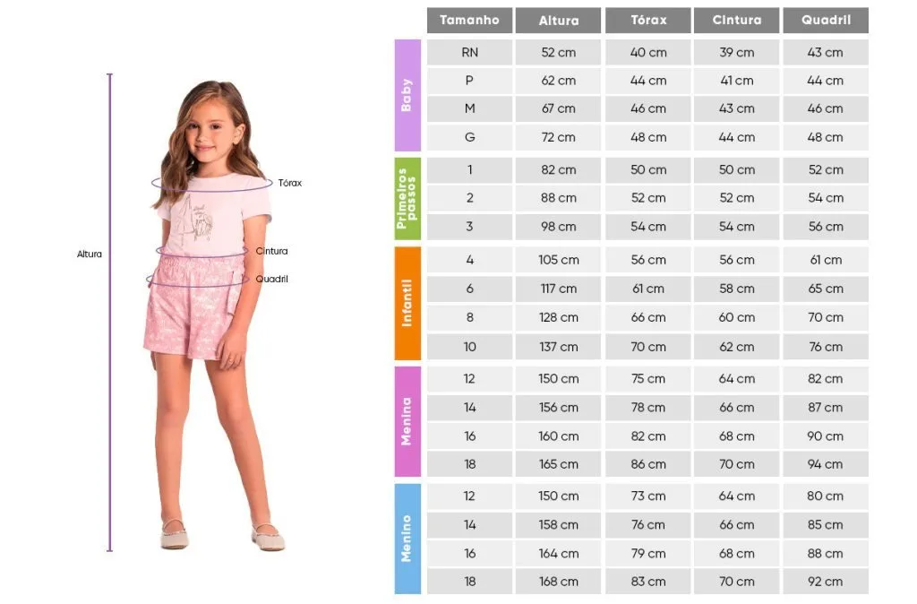 Vestido Infantil Menina em Meia Malha Brandili - Rosa - foto 3