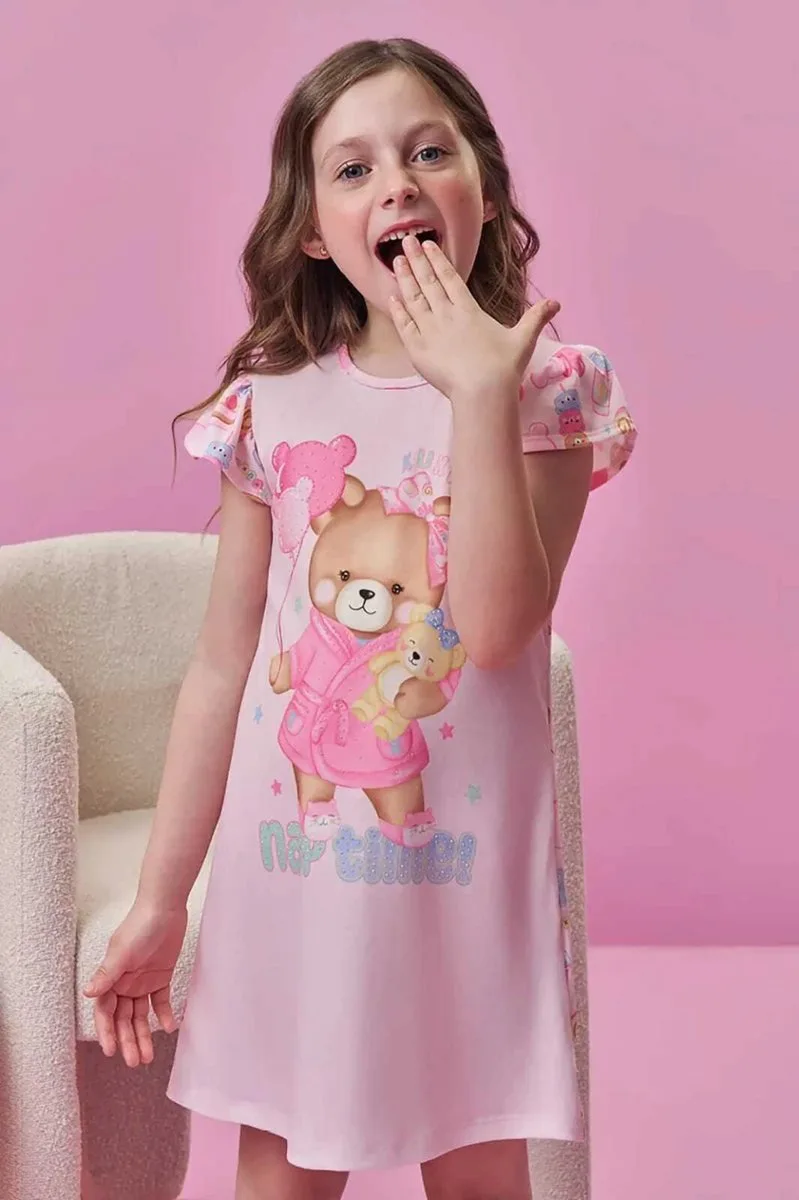 Camisola em Malha Fresh Kukiê Infantil Menina - foto 1