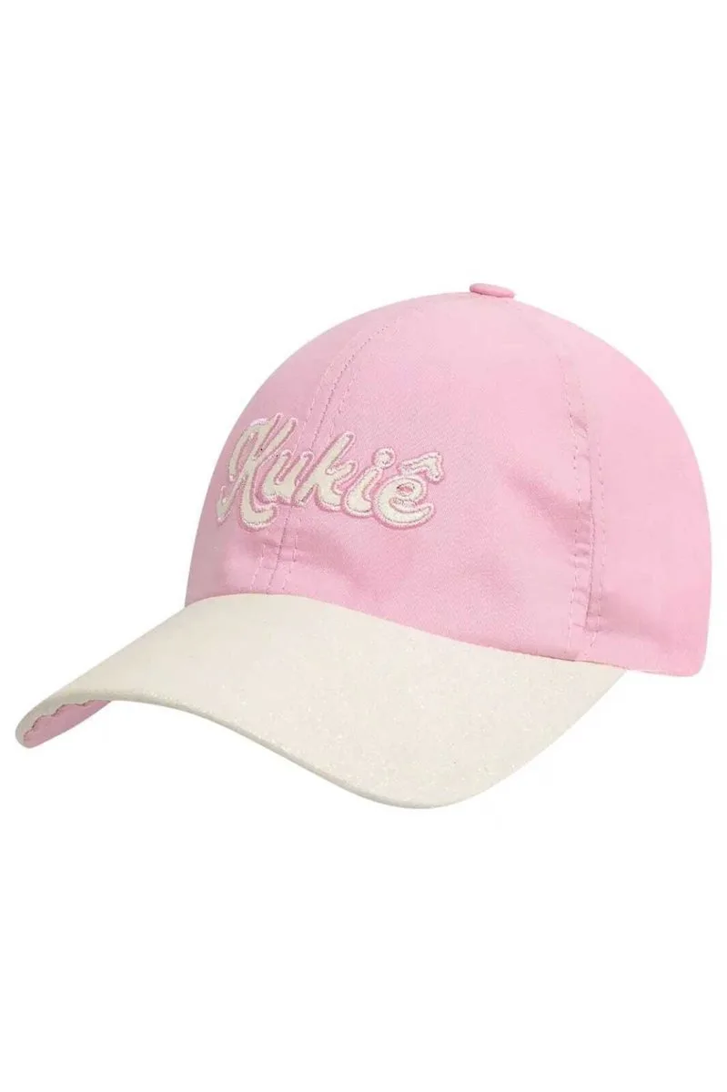 Boné em Nylon Kukiê Infantil Menina - Rosa e Glitter - foto 2