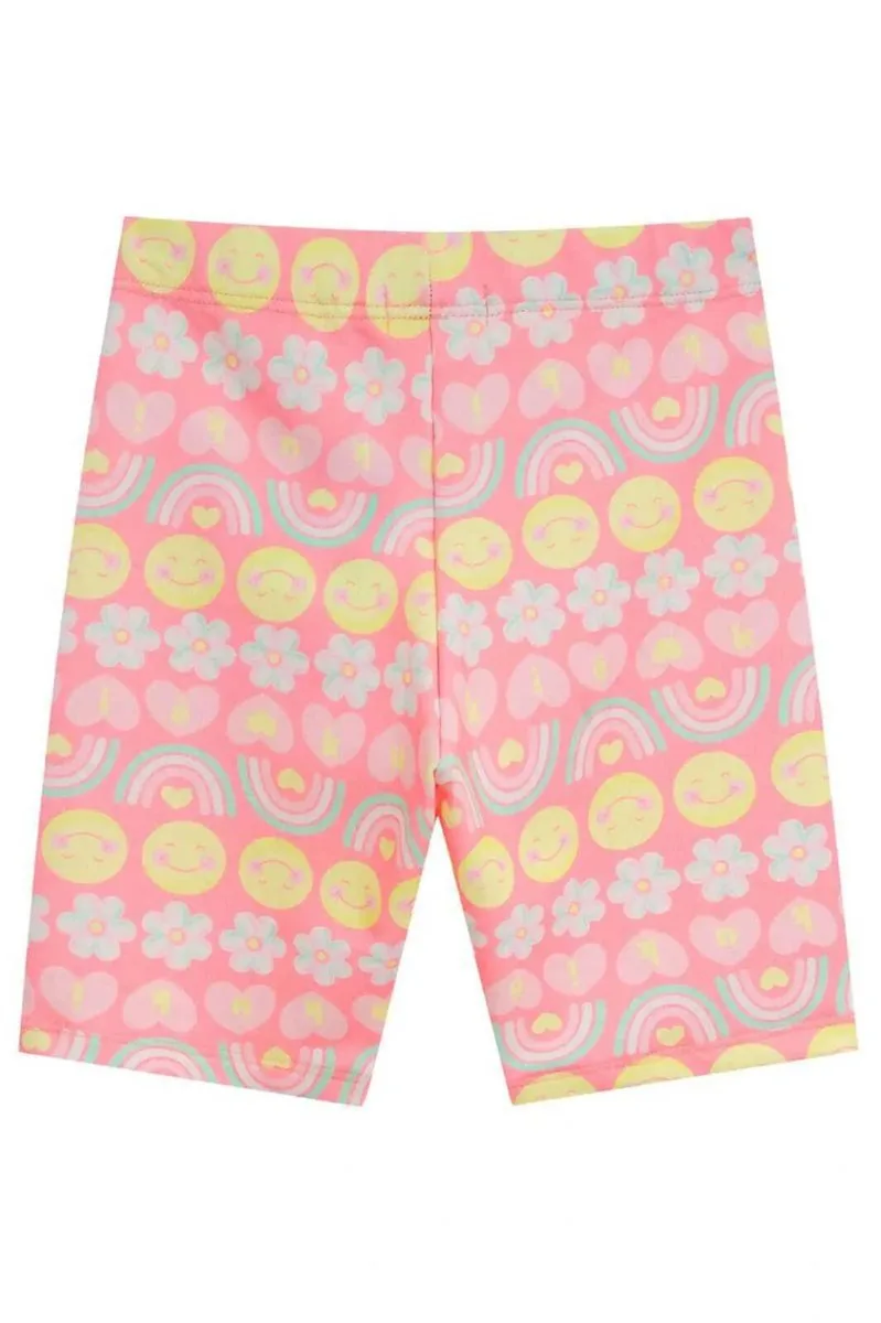Bermuda Biker em Molecotton Kukiê Infantil Menina- Neon - foto 4