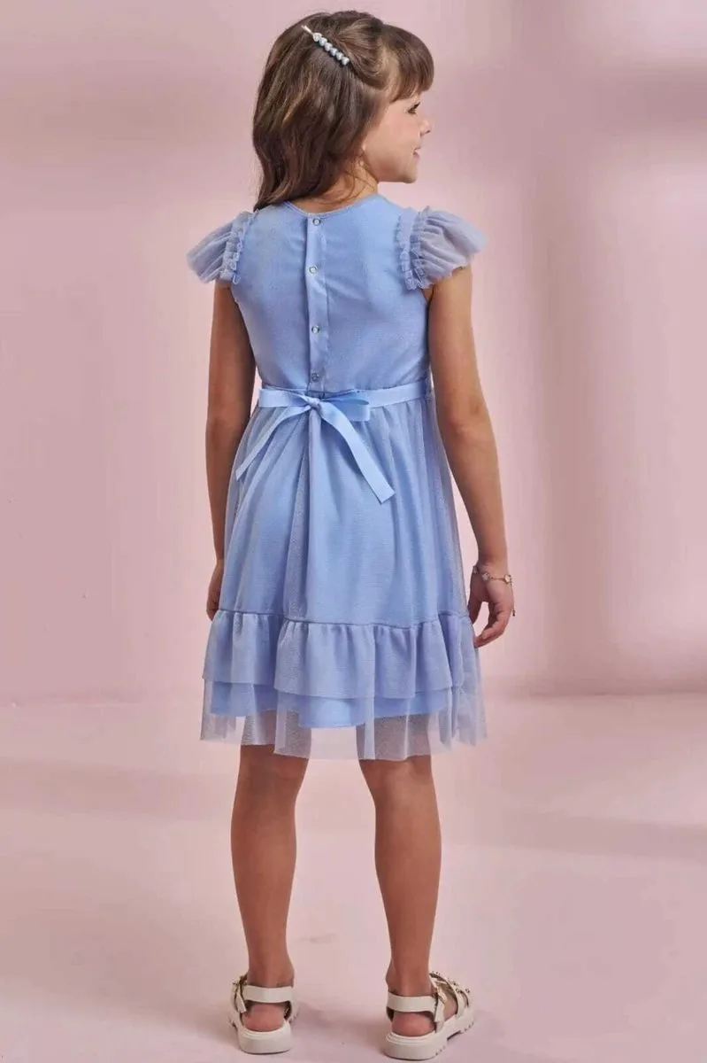 Vestido em Tule com Elastano Kukiê Infantil Menina - foto 2