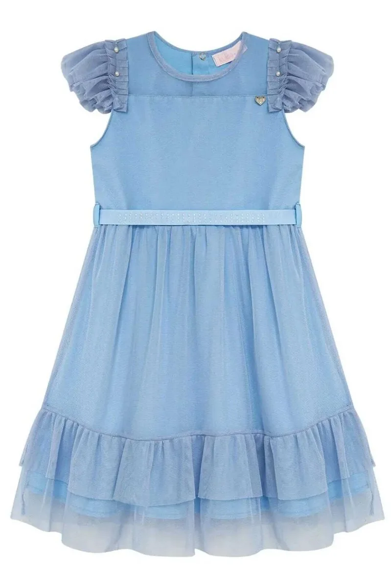 Vestido em Tule com Elastano Kukiê Infantil Menina - foto 3