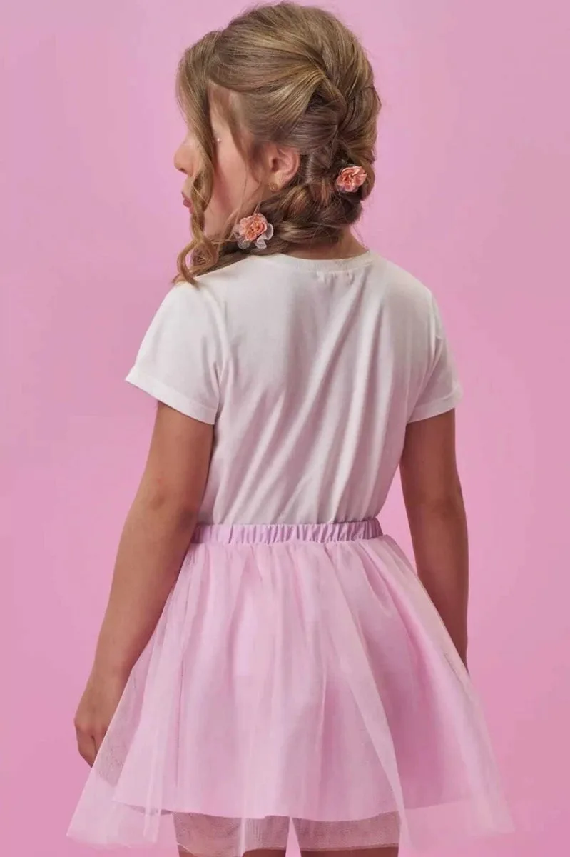 Blusa Meia Malha Kukiê Infantil Menina - Rapunzel - foto 2