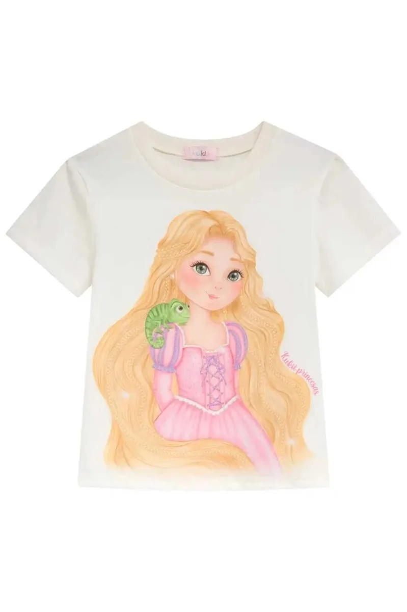 Blusa Meia Malha Kukiê Infantil Menina - Rapunzel - foto 3