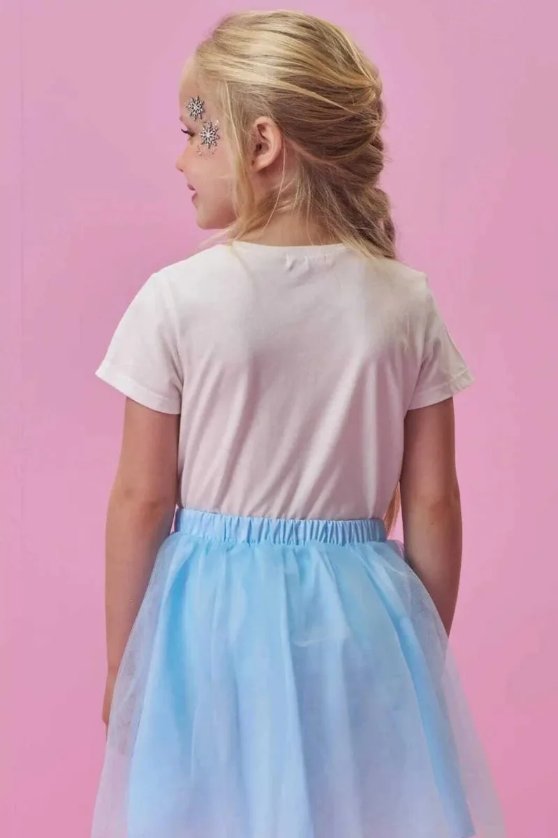 Blusa em Meia Malha Kukiê Infantil Menina - Frozen - foto 2