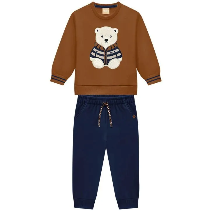 Conjunto Infantil Menino Urso Milon - foto 2