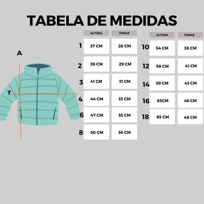 Jaqueta Ogochi Infantil Helanca Zíper - Térmica - Preto - foto 3
