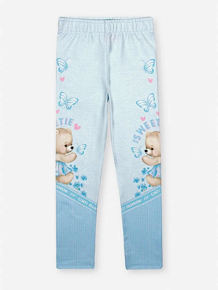 Legging Cinti em Suplex Azul Porcelana - foto 2