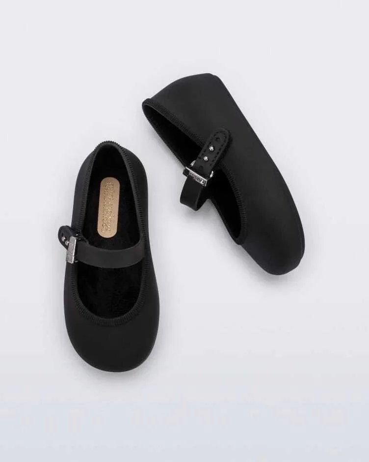 Mini Melissa Soft Ballerina Baby - Preto - foto 1