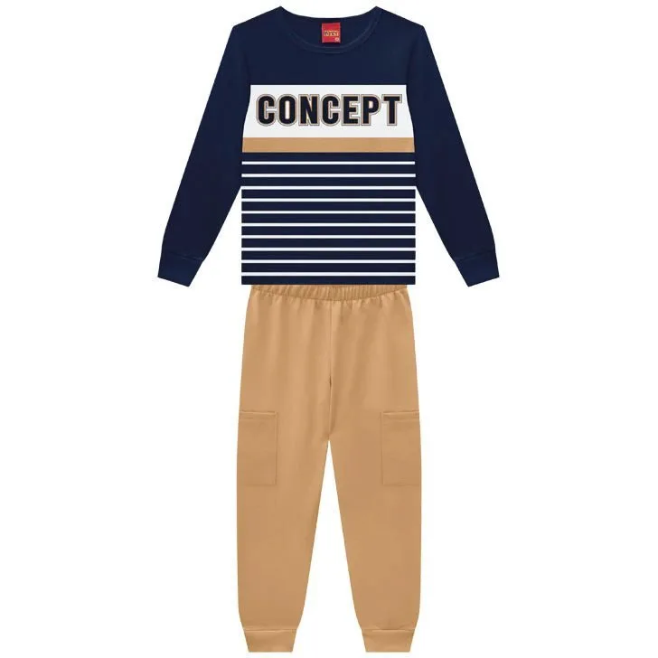 Conjunto Infantil Menino Lettering Kyly - foto 2