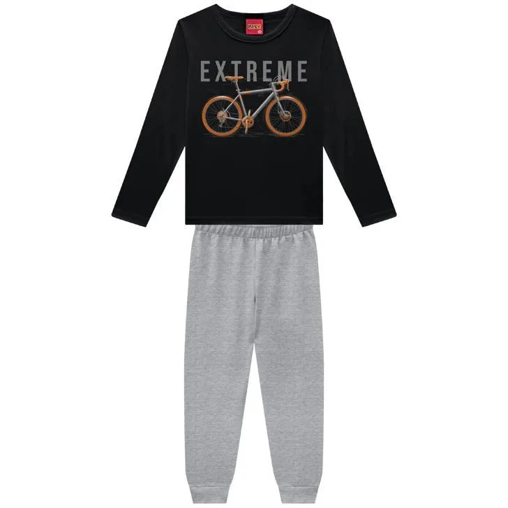 Conjunto Infantil Menino em Algodão Kyly Bicicleta - foto 2