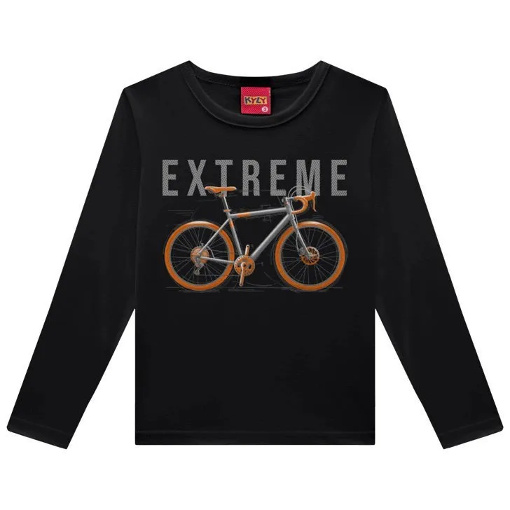 Conjunto Infantil Menino em Algodão Kyly Bicicleta - foto 3