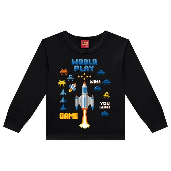 Conjunto Infantil Menino Estampa Kyly - foto 3