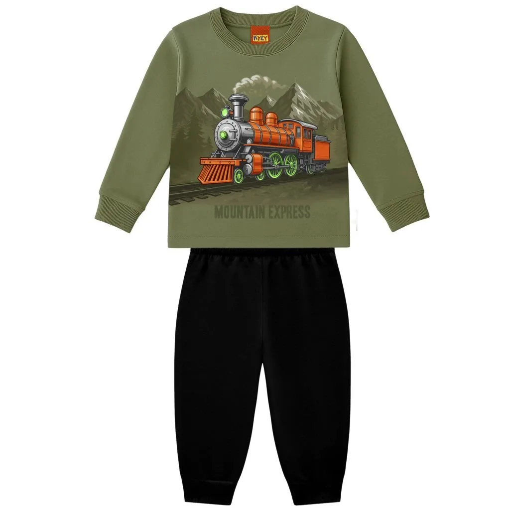 Conjunto Infantil Menino Estampa Kyly - foto 2