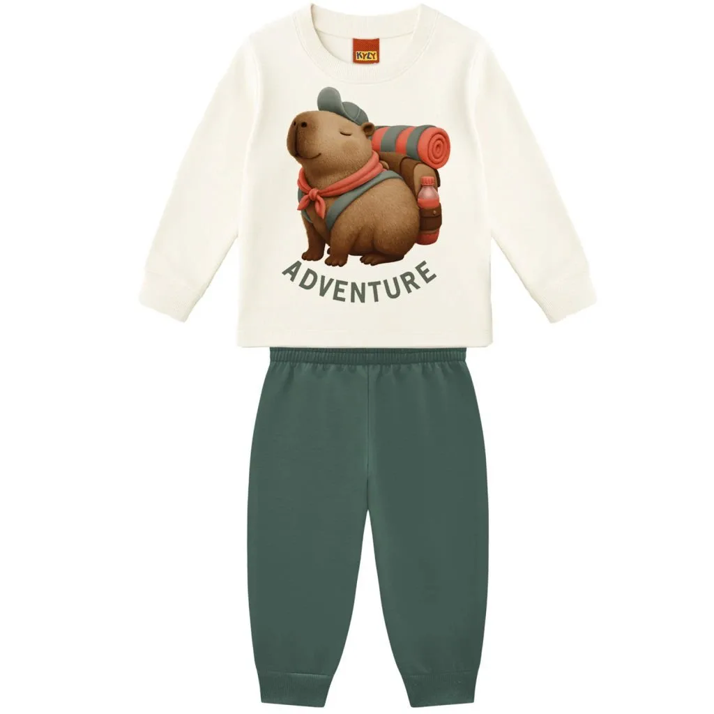 Conjunto Infantil Menino Estampa Kyly - foto 2