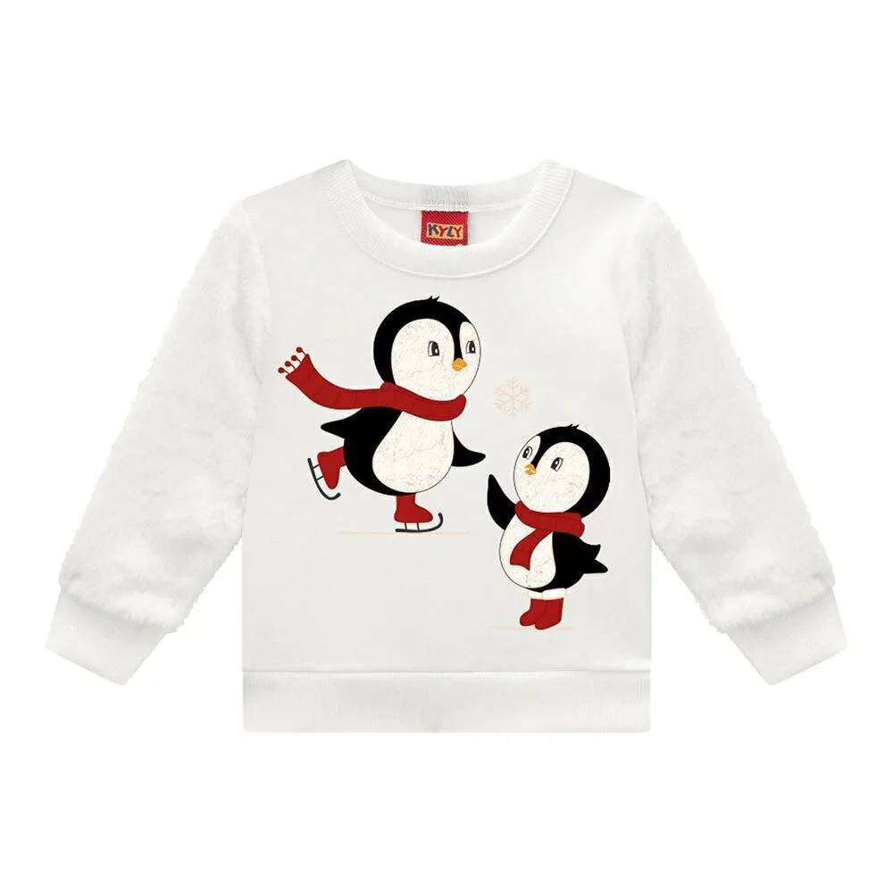 Conjunto Infantil Menina Pinguins - Kyly - foto 3