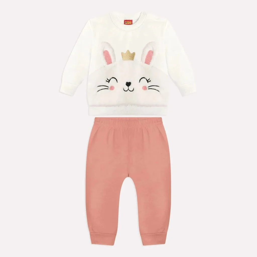Conjunto Bebê Menina Coelinha Princesa- Kyly - foto 2