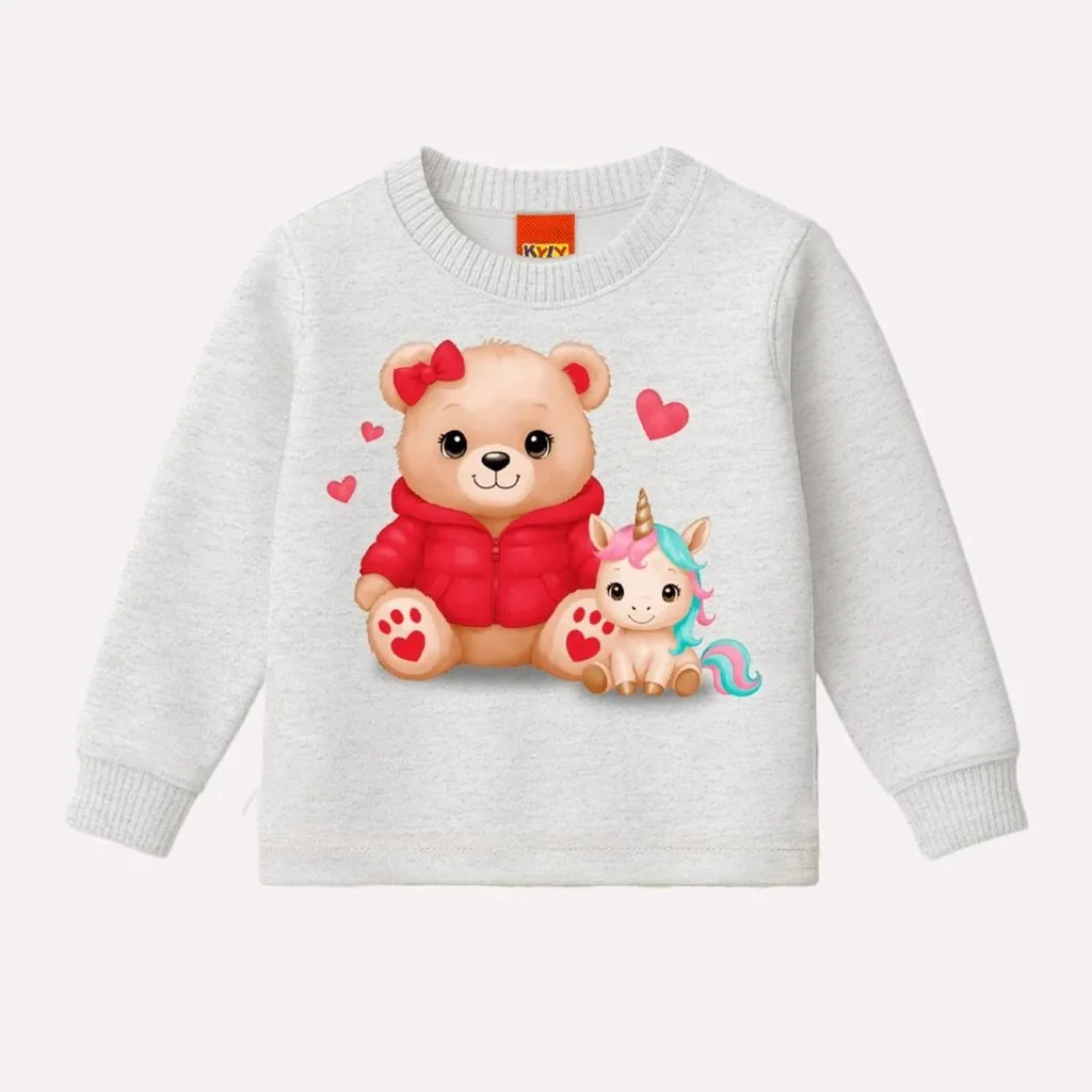 Conjunto Infantil Estampa Ursinha Vermelho - Kyly - foto 3